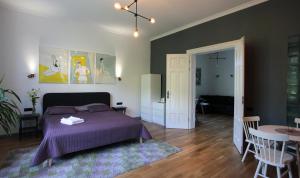 Posteľ alebo postele v izbe v ubytovaní Sopot Ostsee Apartments