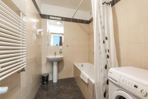 Kúpeľňa v ubytovaní Budapest Central Port Apartment