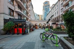 Jazda na bicykli v okolí ubytovania Budapest Central Port Apartment