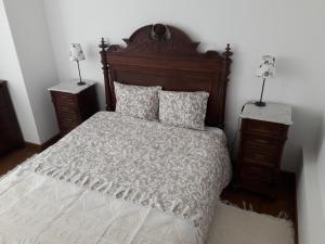 Ένα ή περισσότερα κρεβάτια σε δωμάτιο στο Casa da Farmácia