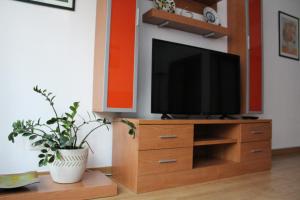 TV a/nebo společenská místnost v ubytování Apartamento Chabela