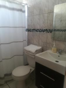 Ванная комната в Casa Huespedes Angoba
