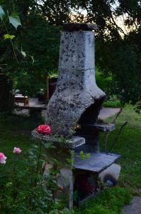 Zahrada ubytování Na Okić - a private forest oasis
