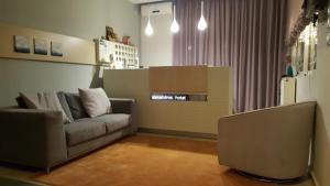 A seating area at Alexandros