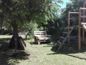 Zahrada ubytování Cabañas Captren Andino