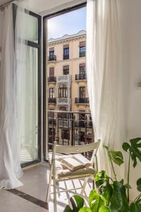 Balkón nebo terasa v ubytování Gran Via Balconies