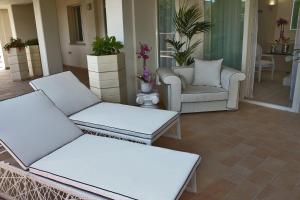 Posezení v ubytování Boutique Hotel Paradiso Bovelacci