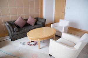 Posezení v ubytování Grand Hotel Hakusan