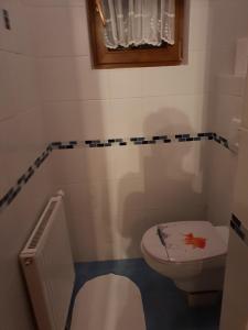 Kúpeľňa v ubytovaní Gartenpension Prosl