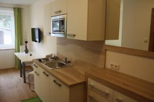 Kuchyň nebo kuchyňský kout v ubytování Bed & Breakfast