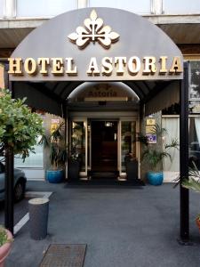 Načrt razporeditve prostorov v nastanitvi Hotel Astoria Gallarate