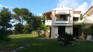 Zahrada ubytování Villa Chris