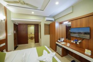 Cama o camas de una habitación en Sreepathi Indraprastha