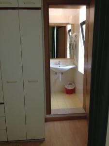 Koupelna v ubytování Hotel Harry's