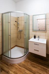 Łazienka w obiekcie Apartament Rynek Sienny 1