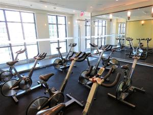 Fitness centrum a/nebo fitness zařízení v ubytování Upscale Suite at CN Tower, Metro Convention & Rogers Centre