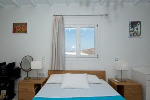 Katil atau katil-katil dalam bilik di Wild View Mykonos +70 gambar
