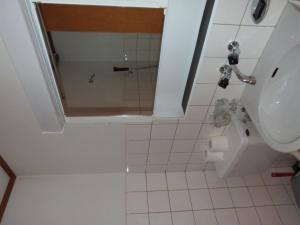 Hotel Bellevue tesisinde bir banyo