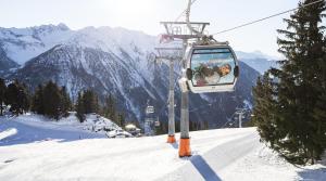 Ötztal Residenz v zimě