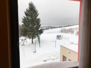 Hotel Na Trojce v zimě
