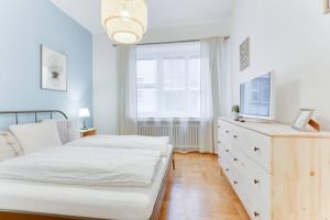 Posteľ alebo postele v izbe v ubytovaní Apartment Alex