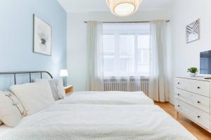 Posteľ alebo postele v izbe v ubytovaní Apartment Alex