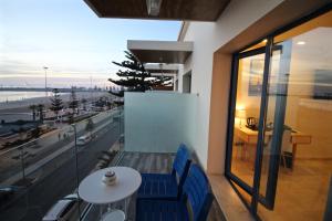 Balkón nebo terasa v ubytování Hotel Cote ocean Mogador