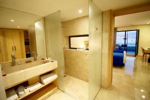 Koupelna v ubytování Hotel Cote ocean Mogador
