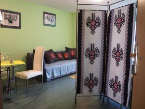 Posedenie v ubytovaní Apartament Zielone Studio