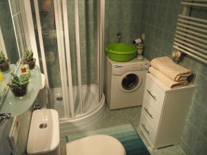 Kúpeľňa v ubytovaní Apartament Zielone Studio