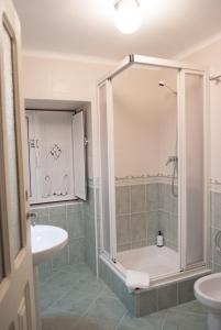 Phòng tắm tại Casa do Ti Messias