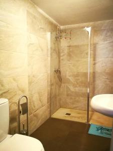 Koupelna v ubytování Apartamento Alba