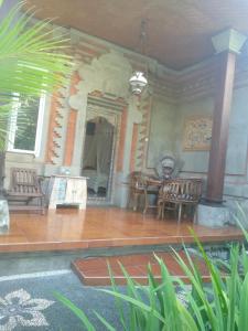 Posezení v ubytování Mandia Bungalows
