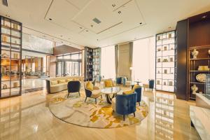 Χώρος καθιστικού στο LJZ Supreme Tower Hotel