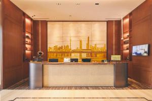 Ο χώρος του λόμπι ή της ρεσεψιόν στο LJZ Supreme Tower Hotel