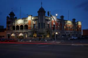 a large building with a street in front of it at The Provincial Boutique Hotel in Ballarat