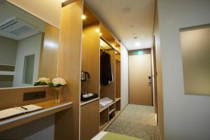 Vonios kambarys apgyvendinimo įstaigoje The Recenz Dongdaemun Hotel