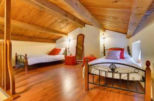 Posteľ alebo postele v izbe v ubytovaní Holiday Home Ruža