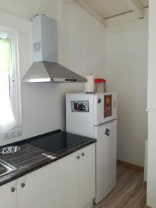 Kuchyň nebo kuchyňský kout v ubytování casapueblo