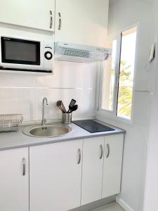 Kuchyňa alebo kuchynka v ubytovaní Apartamento Góndolas