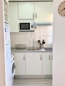 Kuchyňa alebo kuchynka v ubytovaní Apartamento Góndolas