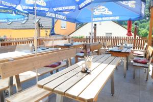 Restaurace v ubytování Gasthaus Felsenwastl