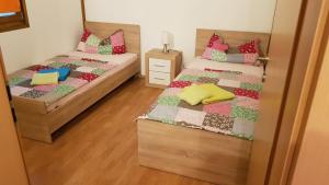 Ένα ή περισσότερα κρεβάτια σε δωμάτιο στο Ferienhaus Marina +16 φωτογραφίες