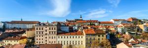 Nespecifikovaný výhled na destinaci Záhřeb nebo výhled na město při pohledu z apartmánu