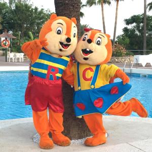 Bazén v ubytování Hotel Club Cala Romani nebo v jeho okolí