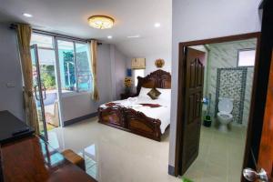 Ein Bett oder Betten in einem Zimmer der Unterkunft Chean-Chean House