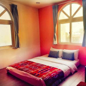 Voodi või voodid majutusasutuse Rusty B&B toas