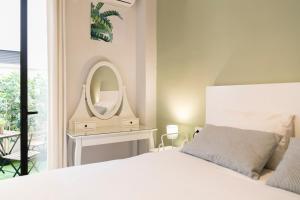 Posteľ alebo postele v izbe v ubytovaní Family apartment Patio&Swimming pool in center Malaga