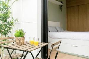 Balkón alebo terasa v ubytovaní Family apartment Patio&Swimming pool in center Malaga