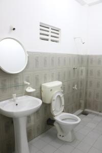 Koupelna v ubytování A.V.N HOMESTAY